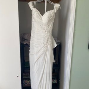 Christina Wu exclusive off shoulder wedding dress